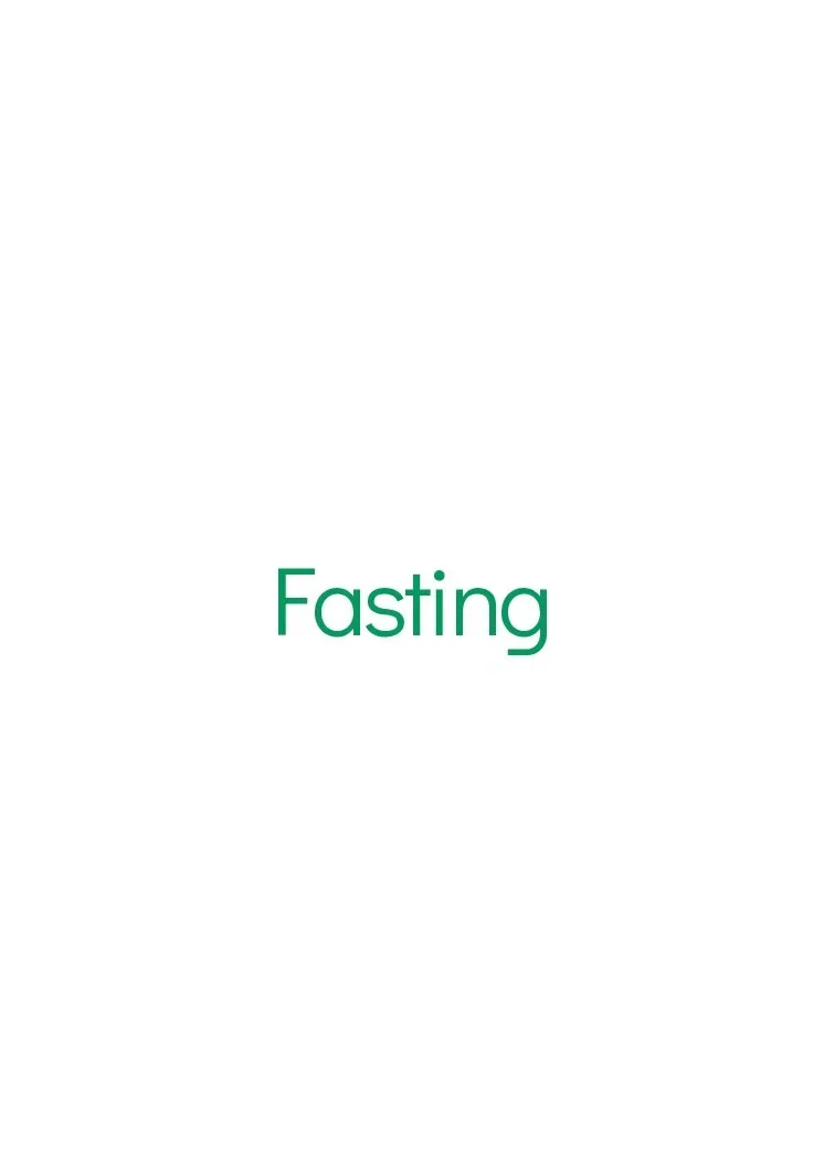 fasting
