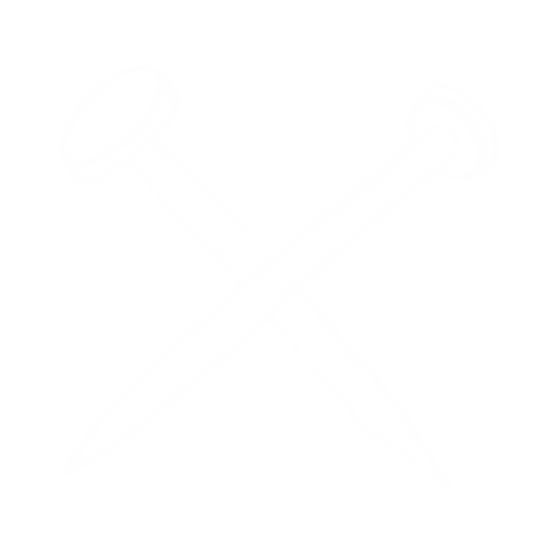 An outline image of the nails that pierced Jesus' hands